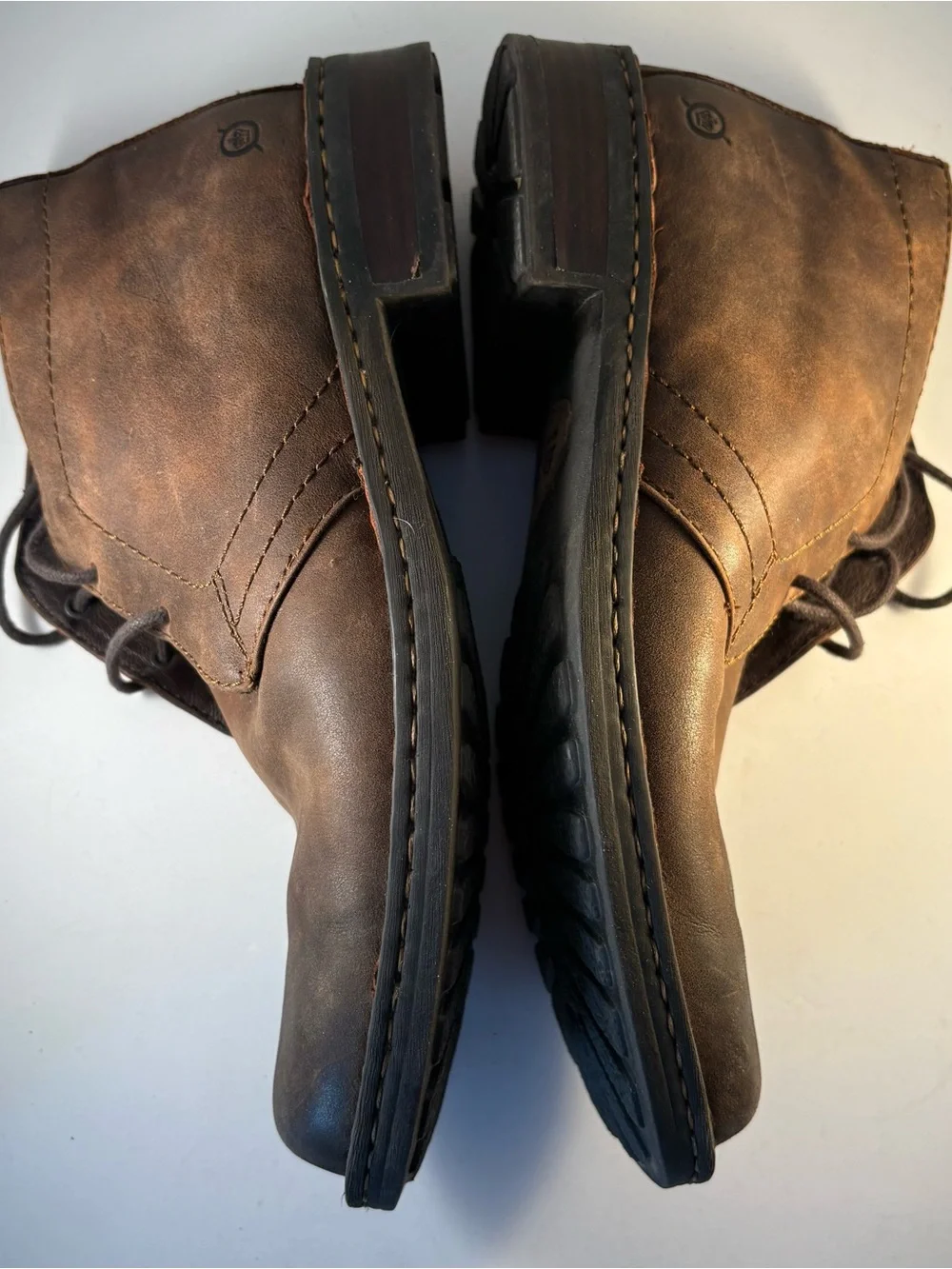 Born Harrison Mens Size 9.5 Brown Leather Lace Up Ankle Chukka Boots Shoes‎ h32706-002.jpg?w=500&h=500&  main image 2